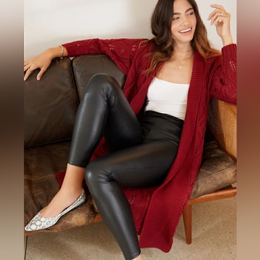 Faux Leather Leggings  